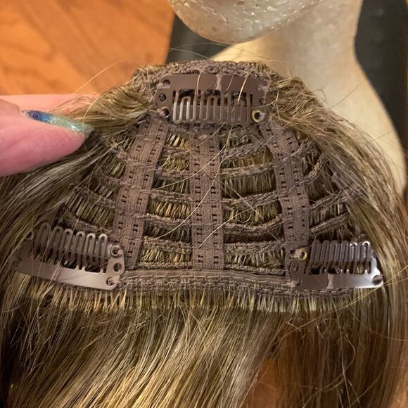 Revlon clip on bangs YOUR CHOICE. Long bangs w/blendable sides.Plz specify color - Picture 4 of 9